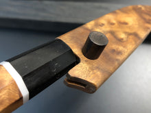 Charger l&#39;image dans la galerie, PETTY Best Kitchen Knife Japanese Style, Carbon Steel, Author&#39;s work, Single copy.