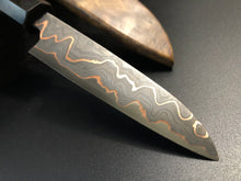 Charger l&#39;image dans la galerie, PETTY Best Kitchen Knife Japanese Style, Carbon Steel, Author&#39;s work, Single copy.
