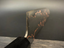 Load image into Gallery viewer, SANTOKU Best Kitchen Knife Japanese Style, Carbon Steel, Author&#39;s work, Single copy.