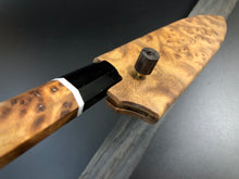 Load image into Gallery viewer, SANTOKU Best Kitchen Knife Japanese Style, Carbon Steel, Author&#39;s work, Single copy.