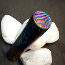 Load image into Gallery viewer, Titanium Multi-Layer Cylinder, hand forge for jewelers, making rings.
