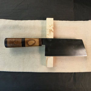 Banno Bunka-Bocho, 135 mm, Japanese Style Kitchen Knife, Hand Forge. 2019