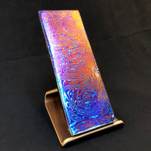 Load image into Gallery viewer, TITANIUM DAMASCUS Billet, 3 Alloys, 5.7 mm. Hand Forge Crafting. France Stock. #16.110