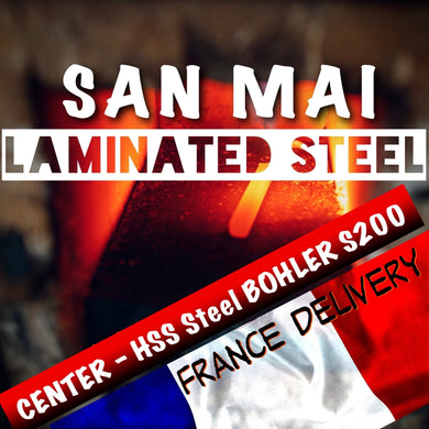 Acero Laminado, Forja “San Mai” Big Billet, para Cuchillería Profesional.