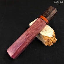 Charger l&#39;image dans la galerie, Wa-Handle Blank for kitchen knife, Japanese Style, Exotic Wood. Art 2.042