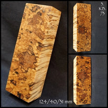 Load image into Gallery viewer, KARELIAN BIRCH SPALTED, Stabilized Wood blanks for woodworking, turning and crafting. #3.KB.73