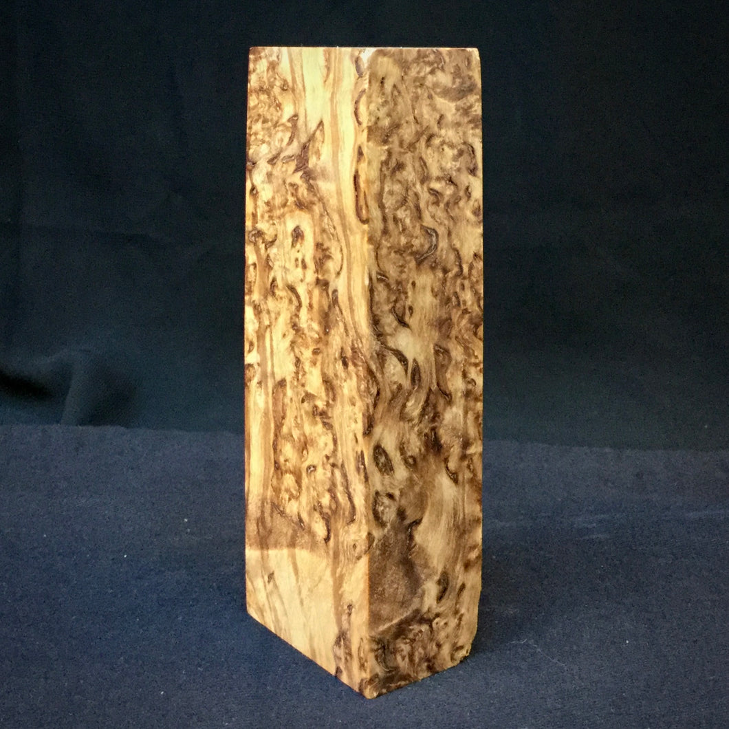 KARELIAN BIRCH Stabilized Wood Blank, Spalted, from France Stock. #3.KB.99