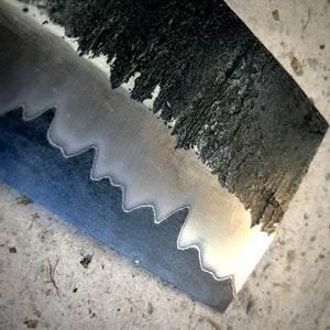 Acier laminé, "San Mai" Forge Big Billette, pour la fabrication de couteaux professionnels.