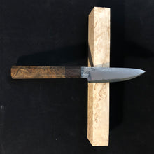 Load image into Gallery viewer, PETTY 110 mm, Best Kitchen Knife Japanese Style, Carbon Steel, Author&#39;s work, Single copy.