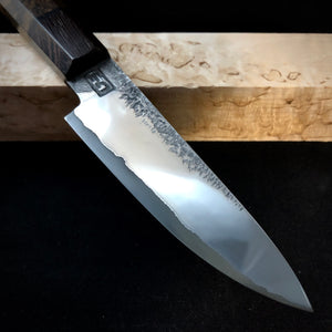 PETTY 110 mm, Best Kitchen Knife Japanese Style, Carbon Steel, Author's work, Single copy.