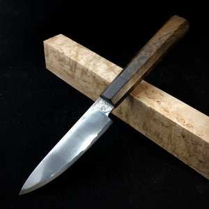 PETTY 110 mm, Best Kitchen Knife Japanese Style, Carbon Steel, Author's work, Single copy.