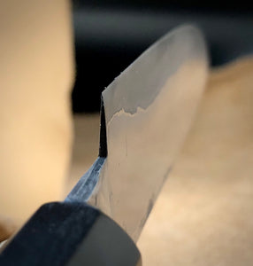 PETTY 110 mm, Best Kitchen Knife Japanese Style, San Mai Steel, Author's work, Single copy.