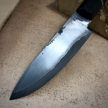 Charger l&#39;image dans la galerie, PETTY 110 mm, Best Kitchen Knife Japanese Style, San Mai Steel, Author&#39;s work, Single copy.