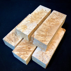 KARELIAN BIRCH Wood Set Three Blanks, Precious Woods, for Woodworking, Turning. #10.KB.6
