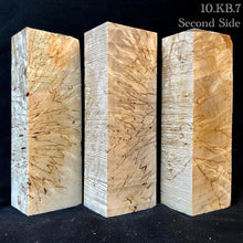 Load image into Gallery viewer, KARELIAN BIRCH Wood Set Three Blanks, Precious Woods, for Woodworking, Turning. #10.KB.6