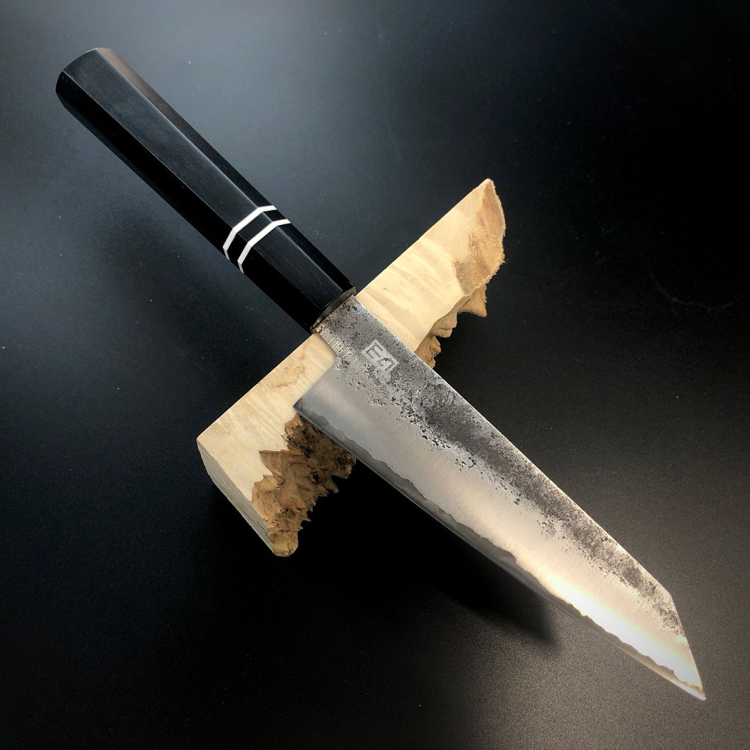 KIRITSUKE 140 mm, San Mai Steel, Kitchen Knife Japanese Style, Author's work, Single copy.