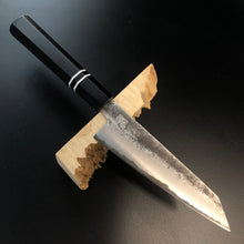 Cargar imagen en el visor de la galería, KIRITSUKE 140 mm, San Mai Steel, Kitchen Knife Japanese Style, Author&#39;s work, Single copy.