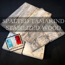 Laden Sie das Bild in den Galerie-Viewer, SPALTED TAMANIND STABILIZED Wood, Mirror Blanks, Very Rare, Premium Quality.