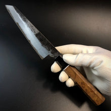 Load image into Gallery viewer, KIRITSUKE 140 mm, San Mai Steel, Kitchen Knife Japanese Style, Author&#39;s work.