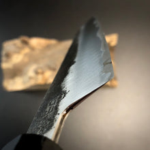 Load image into Gallery viewer, KIRITSUKE 140 mm, San Mai Steel, Kitchen Knife Japanese Style, Author&#39;s work.