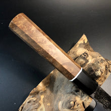 Load image into Gallery viewer, KIRITSUKE 140 mm, San Mai Steel, Kitchen Knife Japanese Style, Author&#39;s work.