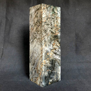 KARELIAN BIRCH Stabilized Wood BIG Blank, Gray Color, from France Stock. #KB.353