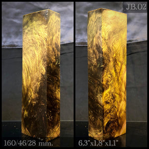 BIRCH BURL Stabilized, Top Category Wood Rare, Blank for Woodworking. Stock US.