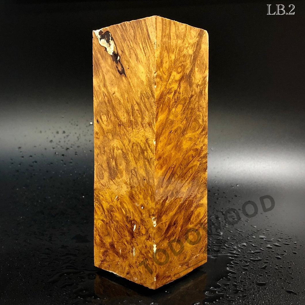 LAMTORO BURL Wood Blank, Precious Woods, for Woodworking, Crafting, DIY.