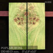 Charger l&#39;image dans la galerie, MIRROR BARS STABILIZED Wood, Valuable Woods, Very Rare, Premium Quality. M.002