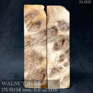 MIRROR BARS STABILIZED Wood, Valuable Woods, Very Rare, Premium Quality. M.005