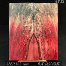 Charger l&#39;image dans la galerie, Bois stabilisé de tamarin spalté, ébauches de miroir, très rare, qualité supérieure.