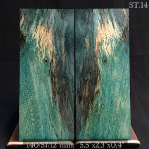 SPALTED TAMARIND STABILISIERTES Holz, Spiegelrohlinge, sehr selten, Premium-Qualität.