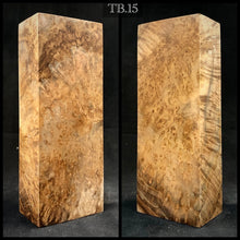 Load image into Gallery viewer, TEAK BURL Wood Blank, Precious Woods, for Woodworking, Crafting, DIY.