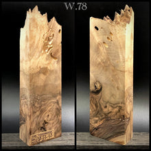 Load image into Gallery viewer, WALNUT BURL Wood, Live Edge Blanks for Crafting,