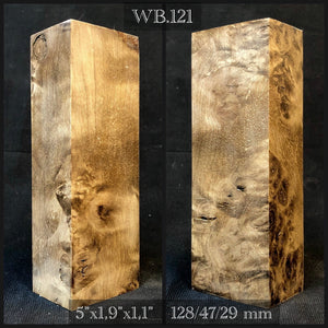 WALNUT BURL Stabilized, Billets for Woodworking, Crafting - from U.S. Stock. WB.121