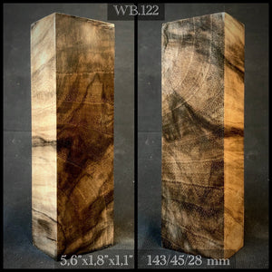 WALNUT BURL Stabilized, Billets for Woodworking, Crafting - from U.S. Stock. WB.122
