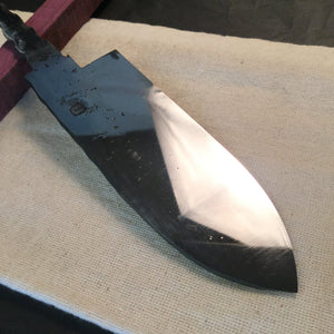 Carbon Steel Blade Blank, for knife making, crafting, hobby, DIY. Art 9.073 - IRON LUCKY