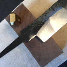 Load image into Gallery viewer, Carbon Steel Blade Blank, Set for knife making, crafting, hobby, DIY. Art 9.065 - IRON LUCKY