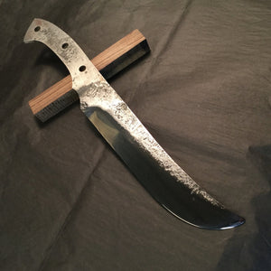 Carbon Steel Blade Blank, Set for knife making, crafting, hobby, DIY. Art 9.066 - IRON LUCKY