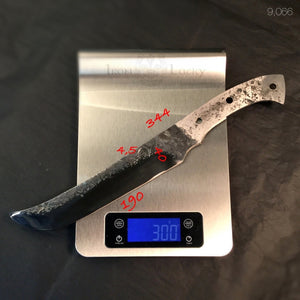 Carbon Steel Blade Blank, Set for knife making, crafting, hobby, DIY. Art 9.066 - IRON LUCKY