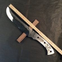 Load image into Gallery viewer, Carbon Steel Blade Blank, Set for knife making, crafting, hobby, DIY. Art 9.066 - IRON LUCKY