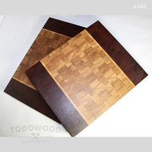 Cargar imagen en el visor de la galería, Cutting board, all-natural precious wood and made by hand, Full Eco! Art 4.045 - IRON LUCKY