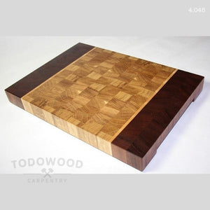 Cutting board, all-natural precious wood and made by hand, Full Eco! Art 4.045 - IRON LUCKY