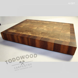 Cutting board, solid OAK, all-natural and made by hand, FULL ECO! Art 4.027 - IRON LUCKY