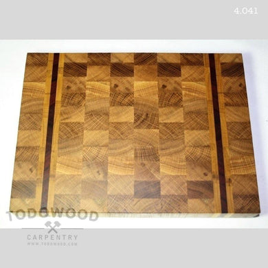 Cutting board, Solid Oak, all-natural and made by hand, Full Eco! Art 4.041 - IRON LUCKY