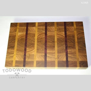 Cutting board, Solid Oak, all-natural and made by hand, Full Eco! Art 4.043 - IRON LUCKY