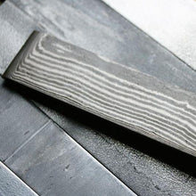 Laden Sie das Bild in den Galerie-Viewer, Damascus Laminated Stainless Steel, Blank for knife making, DIY. Art 9.061 - IRON LUCKY