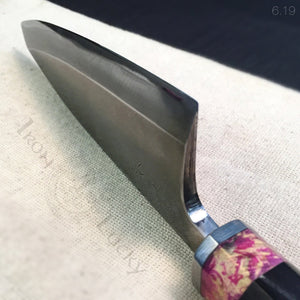 Deba, Japanese Kitchen Knife, Japanese original, Munetaka Bessaku - IRON LUCKY