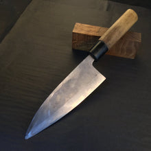 Load image into Gallery viewer, DEBA, Kitchen Knife, Japanese original, Takahide, Vintage. - IRON LUCKY