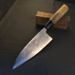 DEBA, Kitchen Knife, Japanese original, Takahide, Vintage. - IRON LUCKY